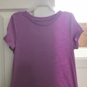 Plain purple shirt